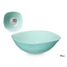 SQUARE BOWL OPAL GREEN 19CM