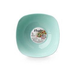 BOL CARRÉ VERT OPAL 19CM