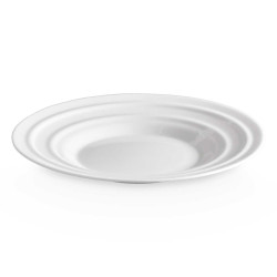 PLATO POSTRE ONDAS OPAL 19CM