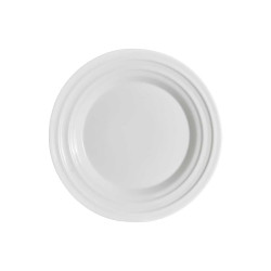 ASSIETTE PLATE ONDES OPAL 27CM