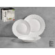 SET VAJILLA RELIEVE OPAL 18PZS