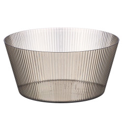 TAÇA GRD CINZENTA RISCAS 4 L