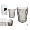 VASO RAYAS GRIS 300 ML