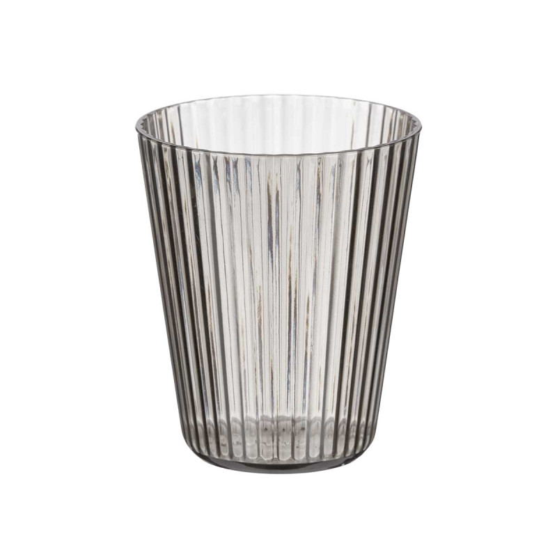 VASO RAYAS GRIS 300 ML