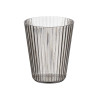 BICCHIERE RIGHE GRIGIO 300 ML