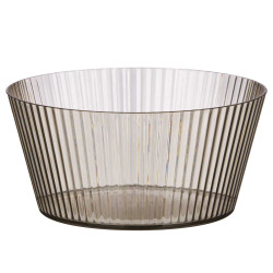 SMALL STRIPED GRAY BOWL 800 ML