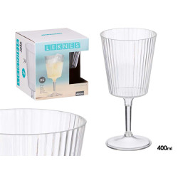 CALICE RIGHE TRASPARENTE 400 ML