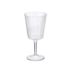 CÁLICE TRANSPARENTE RISCAS 400 ML