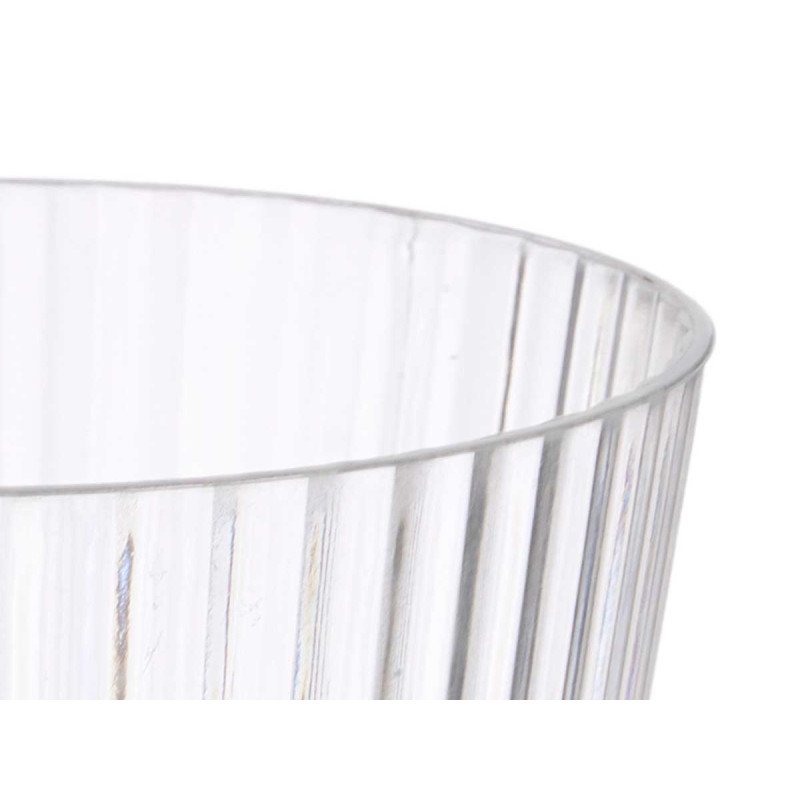 CALICE RIGHE TRASPARENTE 400 ML