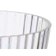 VASO RAYAS TRANSPARENTE 300 ML