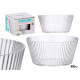 BOLA RISCAS TRANSPARENTE PEQ 800 ML