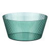 BIG STRIPED GREEN BOWL 4 L
