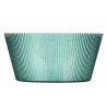 BIG STRIPED GREEN BOWL 4 L