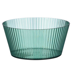 SMALL GREEN STRIPED BOWL 800 ML