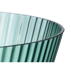 TAÇA PEQ VERDE RISCAS 800 ML