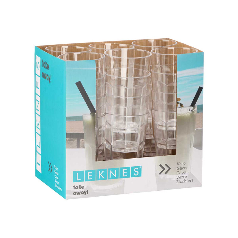 VASO TRANSPARENTE  350ML