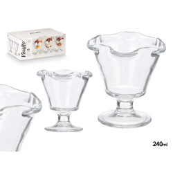 WAVY ICE CREAM CUP 240ML