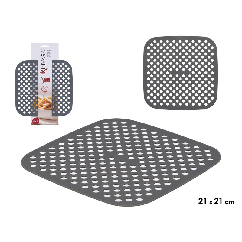 GRELHA QUADRADA PARA FRITADEIRA SEM OLEO