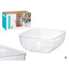 BOWL QUADRATO GRANDE TRASPARENTE 5 L