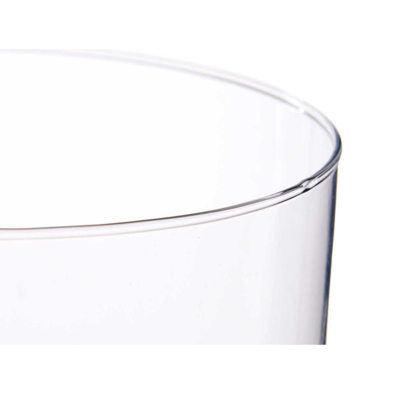 JARRON CRISTAL CILINDRO 15CM DIAM X 40CM