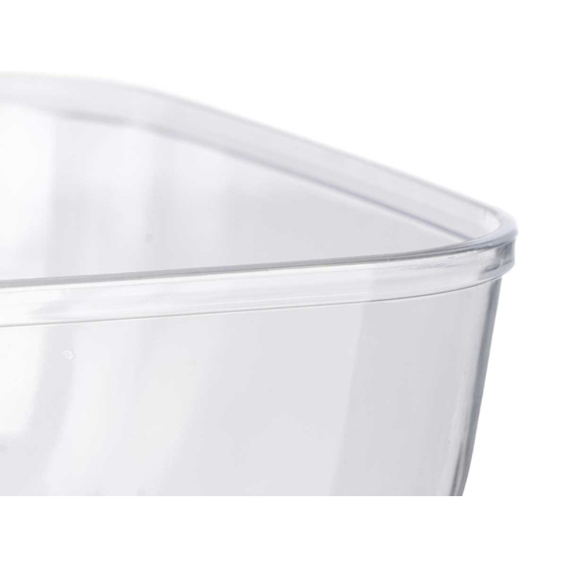 BOWL QUADRATO PICC TRASPARENTE 800 ML