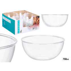 TAÇA REDONDA PEQ TRANSPARENTE 700 ML