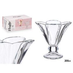 ICE CREAM CUP FLOWER SHAPE 200ML