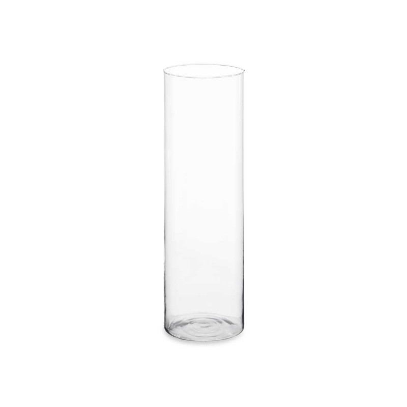 JARRON CRISTAL CILINDRO 15CM DIAM X 50CM