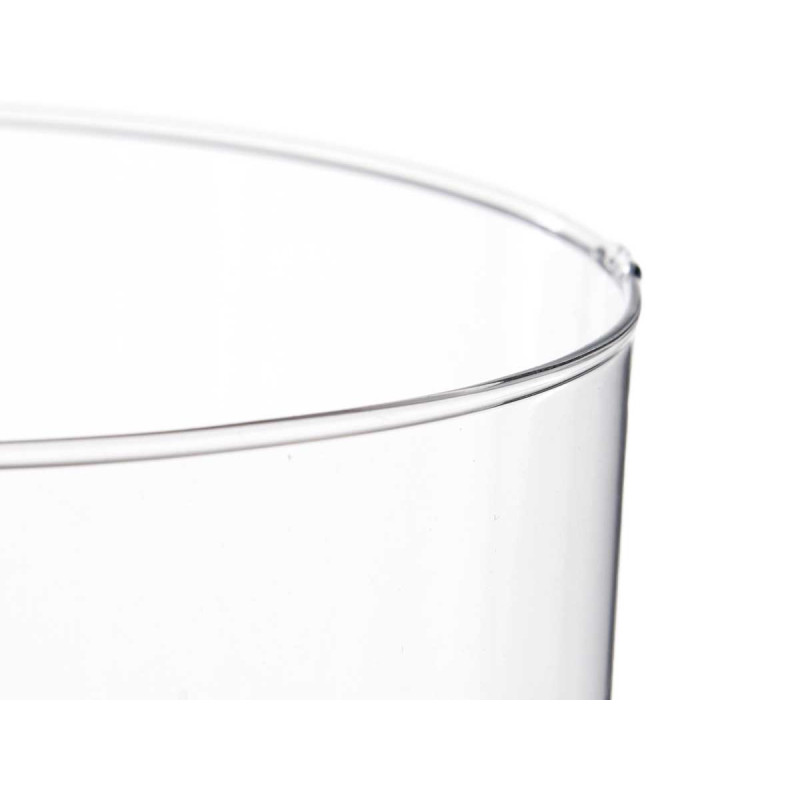 VASE VERRE CYLINDRE 50CM DIAM 15 CM 