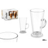COPA VIDRIO CAFE LATTE 280ML