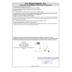 COPO DE VIDRO PARA CAFÉ COM LEITE 280ML