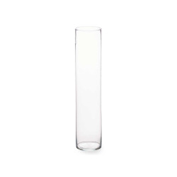 JARRON CRISTAL CILINDRO 15CM DIAM X 70CM