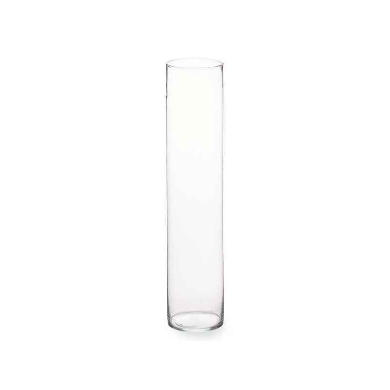 JARRON CRISTAL CILINDRO 15CM DIAM X 70CM
