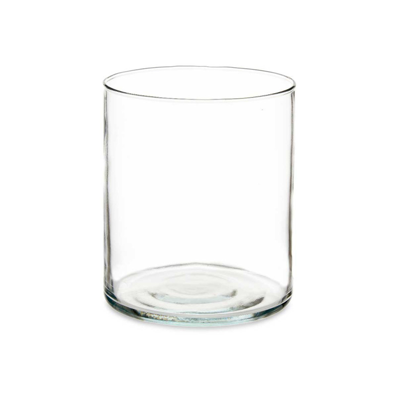 VASO VIDRO CILINDRICO 20CM DIAM 17 CM 