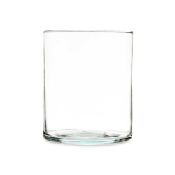 VASO DI VETRO CILINDRICO 20CM DIAM 17 CM 