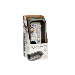 VASSOIO RETTANGOLARE METALLO 29,5CM