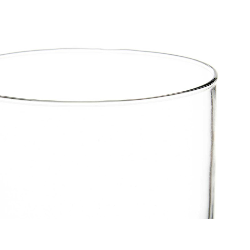 JARRON CRISTAL CILINDRO 17CM DIAM X 20CM