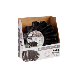 STAMPO RETTANGOLARE METALLO 23CM