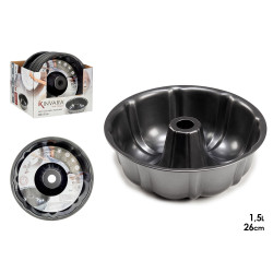 STAMPO ROTONDO METALLO 26CM