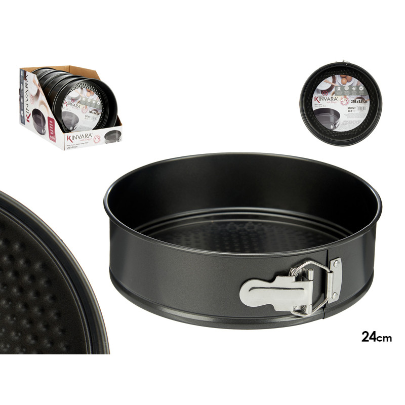 STAMPO ROTONDO METALLO REGOLABILE 24CM