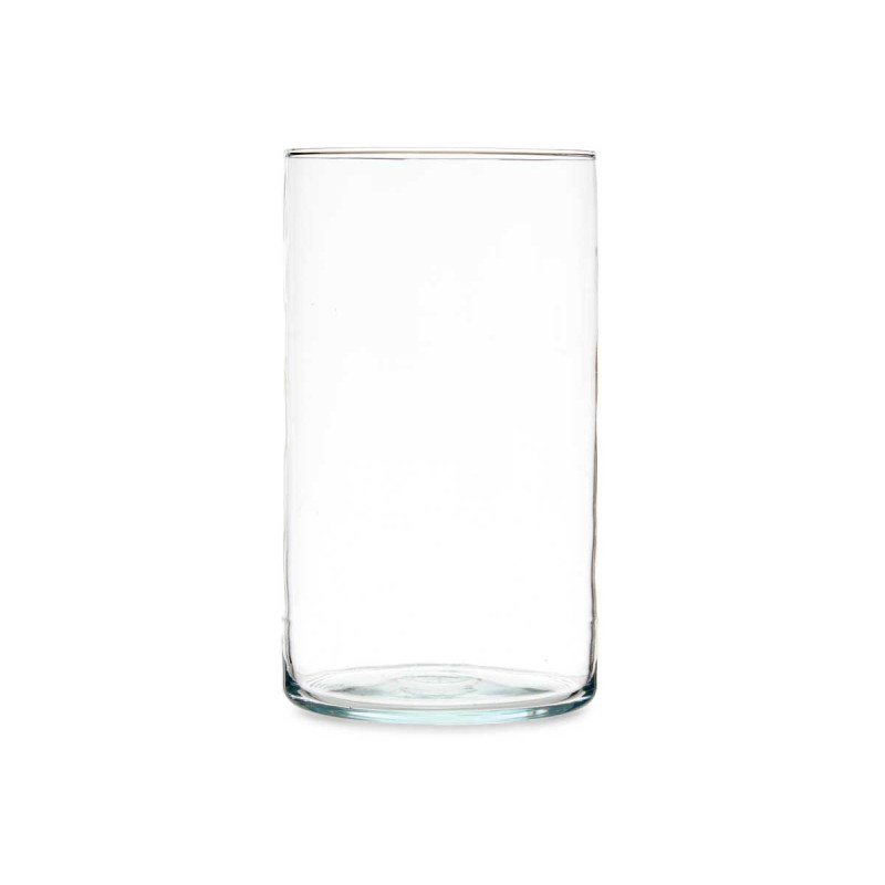 JARRON CRISTAL CILINDRO 17CM DIAM X 30CM