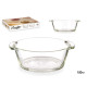 CASSERUOLA VETRO APERITIVO ROT CON MANICI 150ML
