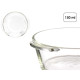 ROUND GLASS APPETIZER CASSEROLE W HANDLES 150ML