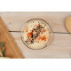 CASSERUOLA VETRO APERITIVO ROT CON MANICI 150ML