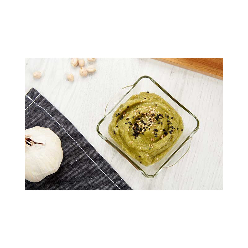 CAZUELA VIDRIO APERITIVO CUADRADA CON ASAS 150ML