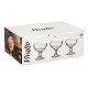 COPA VIDRIO HELADO CON PIE RAYAS 180ML