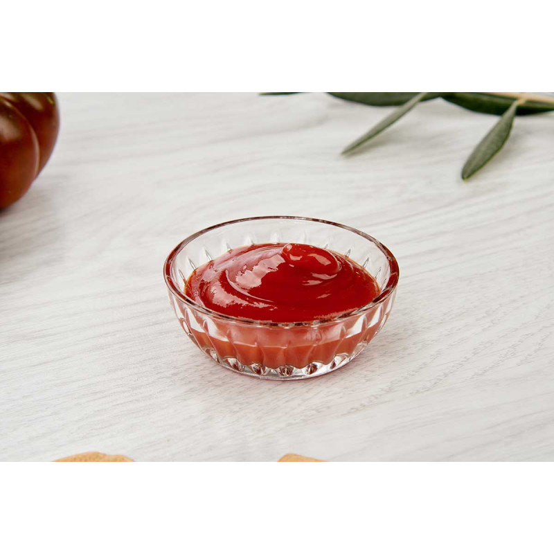 ROUND GLASS SAUCE BOWL 60ML