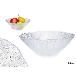 RIO 25CM GLASS BOWL 
