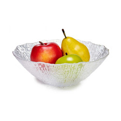 RIO 25CM GLASS BOWL 