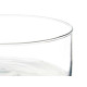 TARRINA CRISTAL CILINDRO 25CM DIAM X 10CM